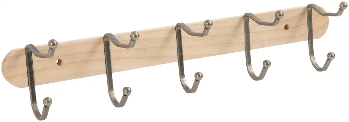 

Вешалка с крючком axentia 51х11,3х10,7 см, цвет holzfarben