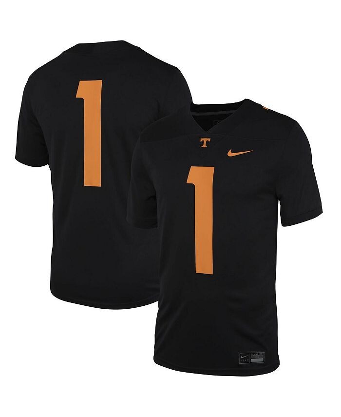 

Мужское черное джерси Tennessee Volunteers Dark Mode #1 для игры Nike, черный