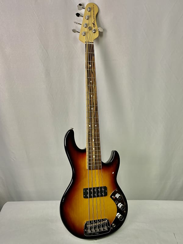 Басс гитара G&L Series 750 CLF-Research L-1000 5-String Bass 3-Tone Sunburst Urethane