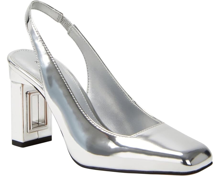 

Туфли Katy Perry Hollow Heel Sling Back, серебряный, Серый