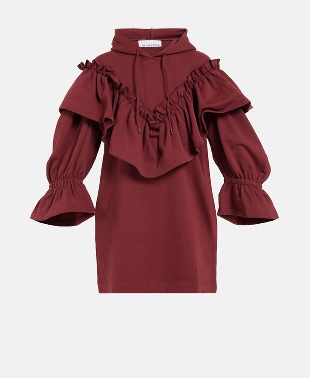 

Повседневное платье Viktor & Rolf, бордовый