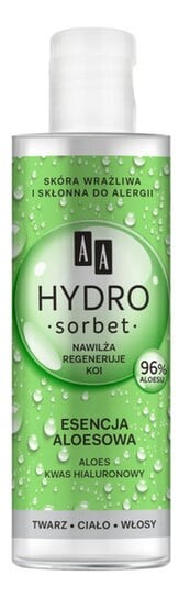 

Эссенция алоэ для лица, тела и волос, 100 мл AA, Hydro Sorbet