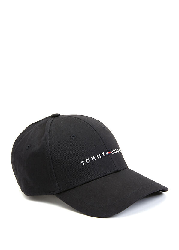 

Мужская шапка из органического хлопка Tommy Hilfiger, черный