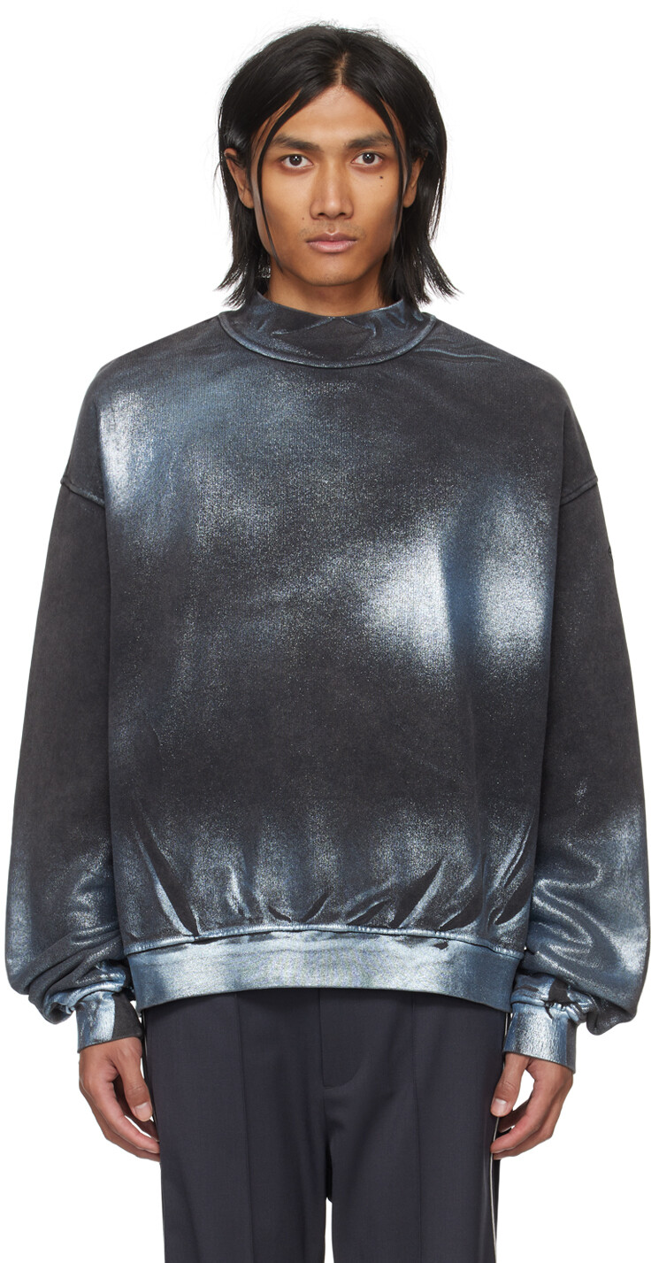 

Серый свитшот F-Alexan Diesel, цвет Black/Blue