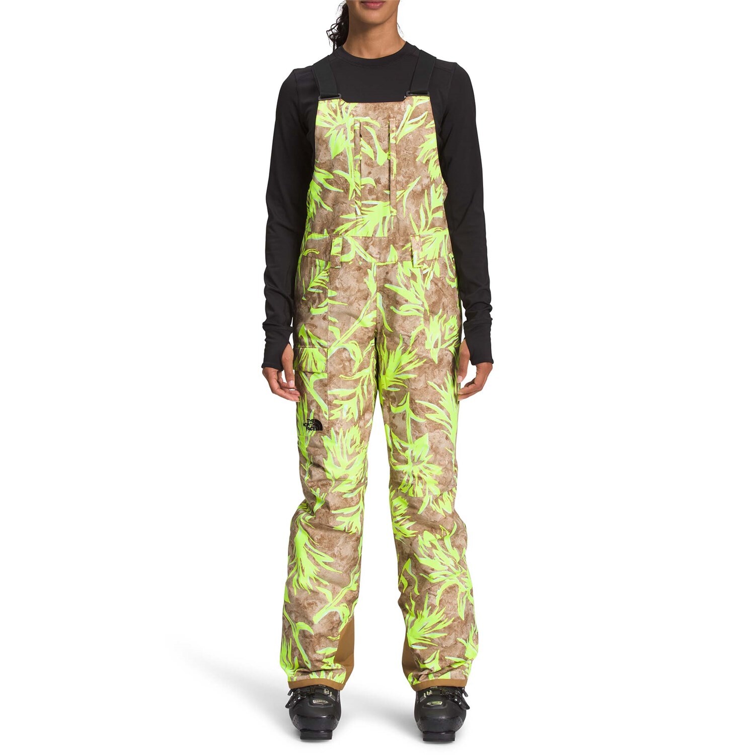 

Горнолыжные брюки с подтяжками The North Face Freedom Insulated Tall, коричневый