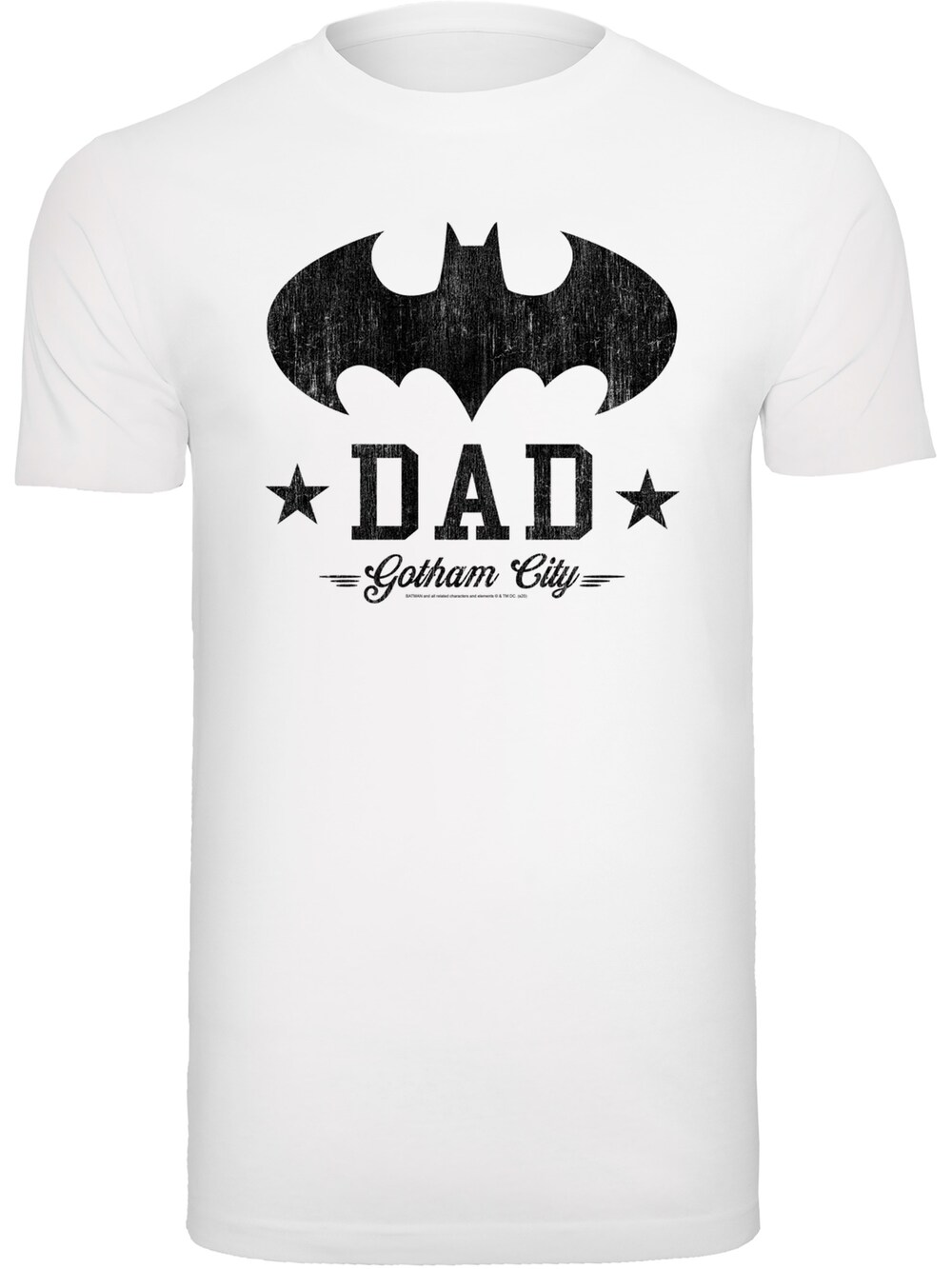 hood morag i am bat Футболка F4Nt4Stic DC Comics Batman I Am Bat Dad, белый