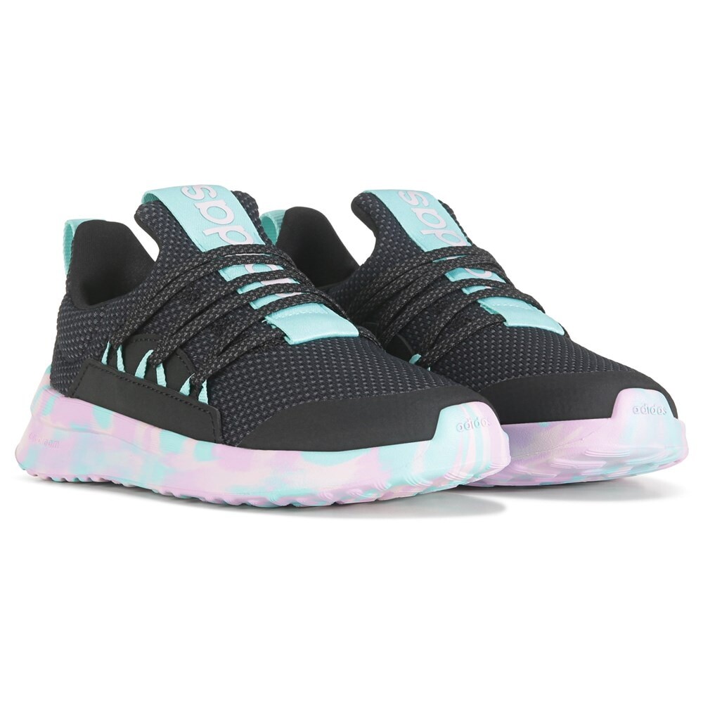 

Детские кроссовки без шнуровки Lite Racer Adapt 5.0 Little/Big Kid Adidas, черный