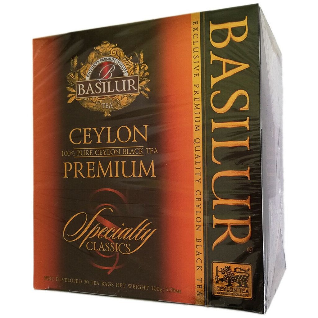 

Чай черный Basilur Specialty Classics 50 пакетиков черный чай черный чай