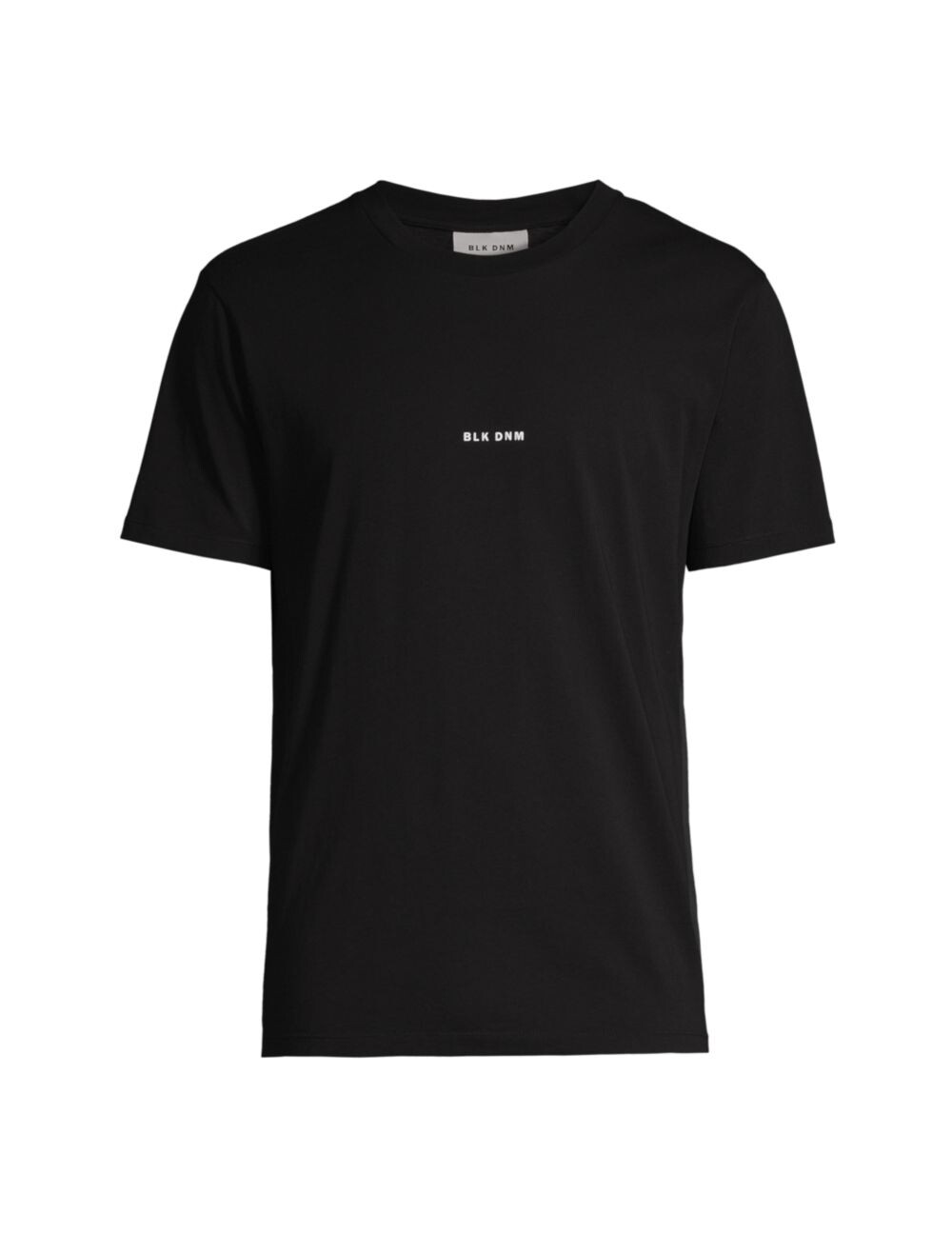 

Хлопковая футболка с логотипом BLK DNM, черный