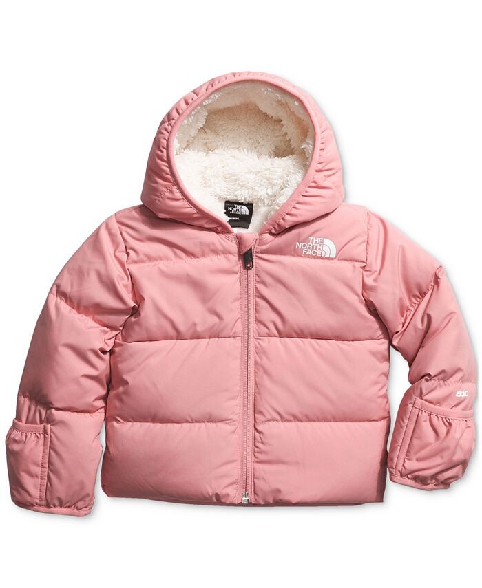 

Куртка North Down с капюшоном для мальчиков и девочек The North Face, розовый