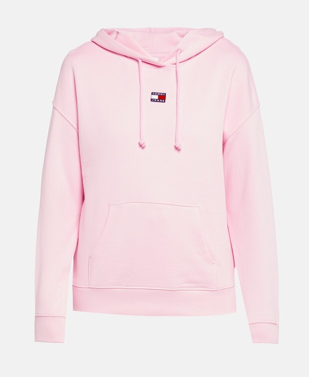 

Толстовка с капюшоном Tommy Hilfiger, розовый