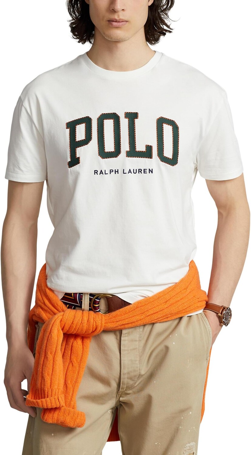 

Классическая футболка из джерси с логотипом Polo Ralph Lauren, цвет Nevis
