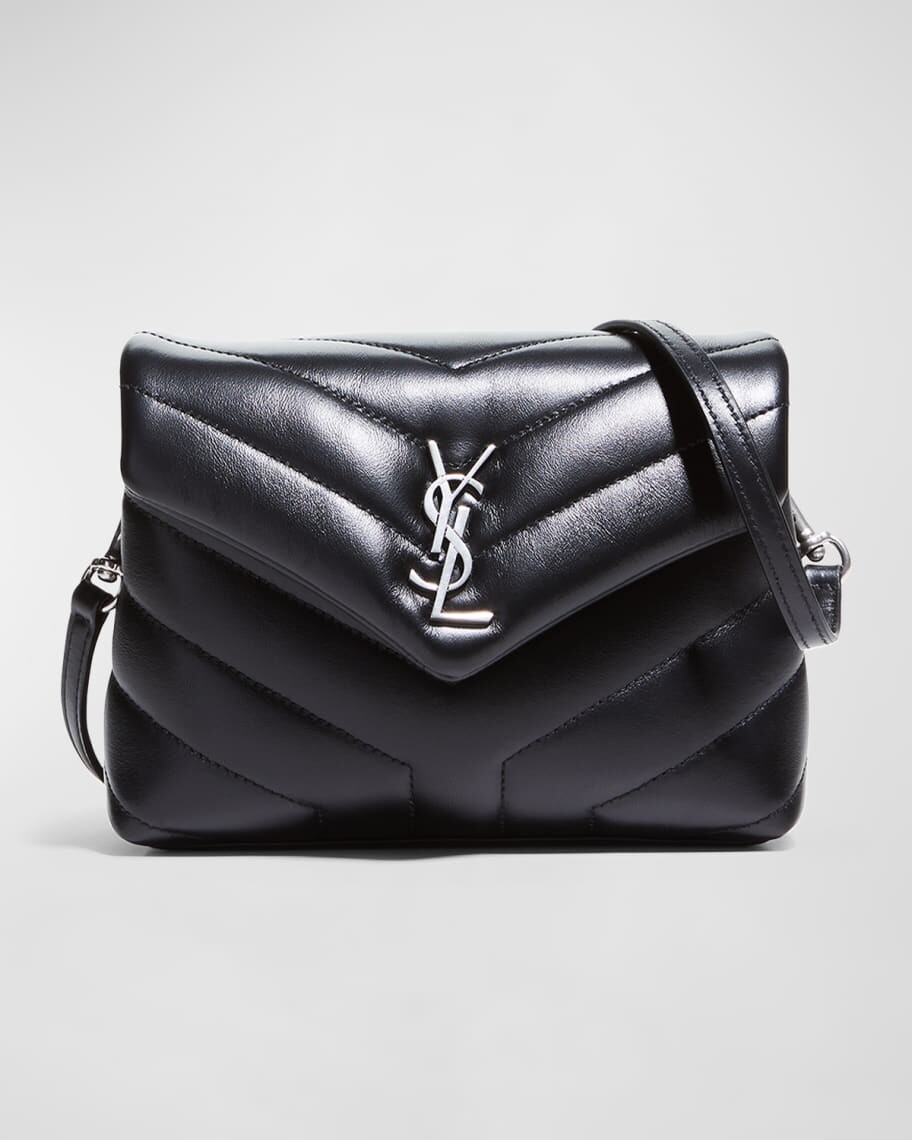 

Сумка через плечо Loulou Toy Matelasse из телячьей кожи с V-образным клапаном Saint Laurent