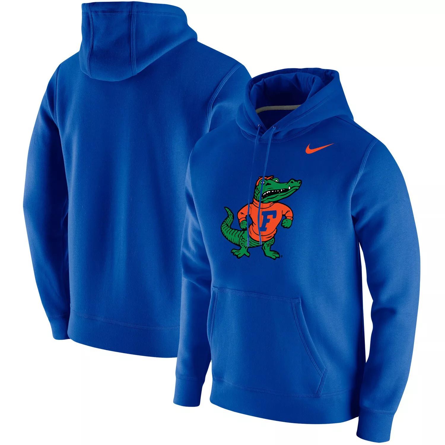 

Мужской пуловер с капюшоном и логотипом Royal Florida Gators Vintage School Nike