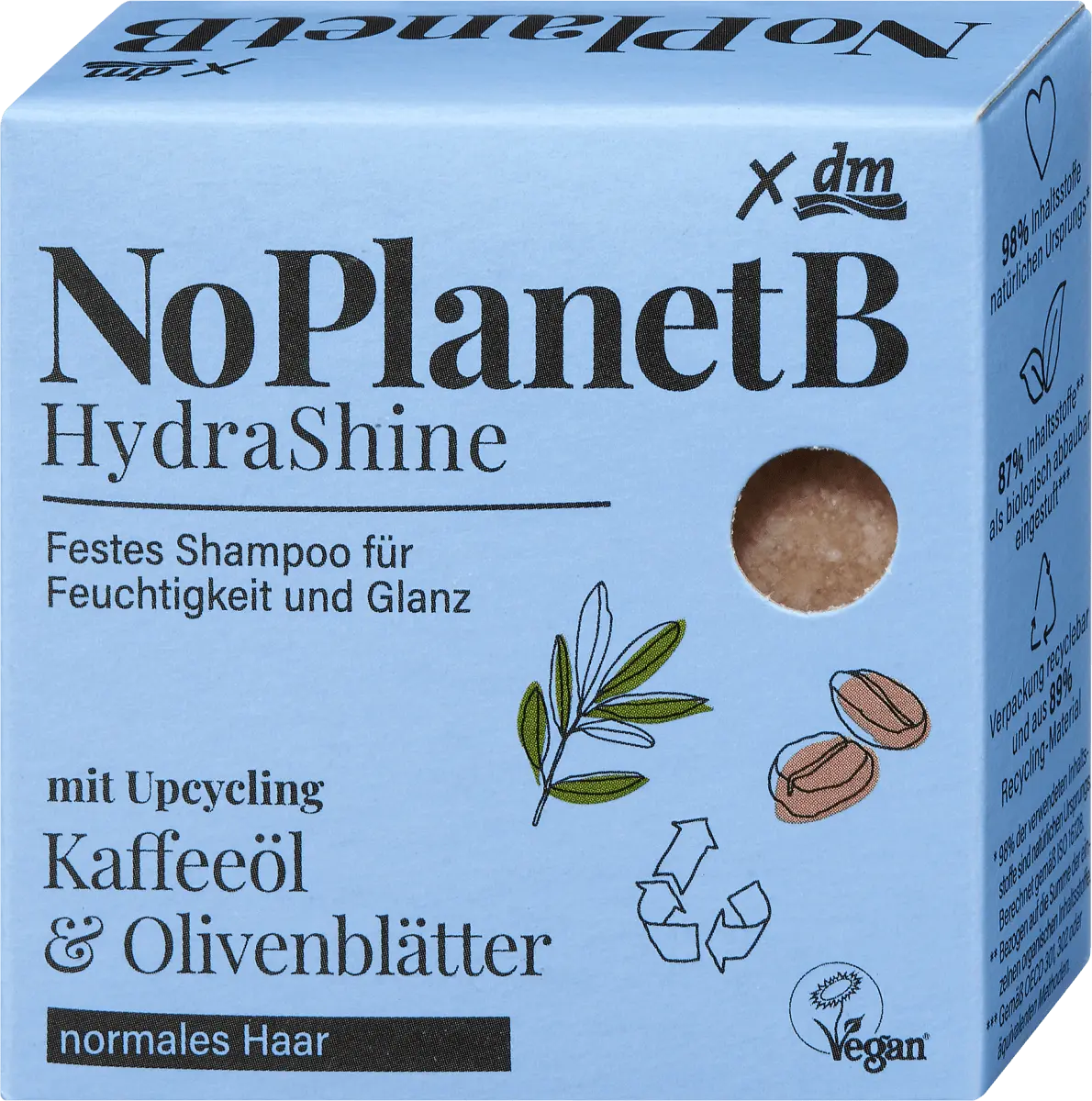 

Твердый шампунь Hydra Shine 75 г. No Planet B