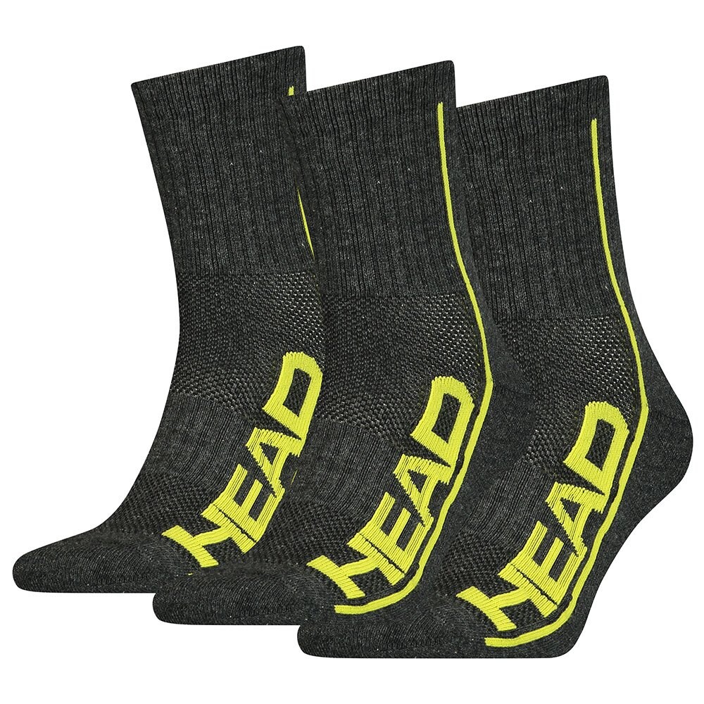 

Носки Head Performance Short Crew Unisex 3 шт, серый