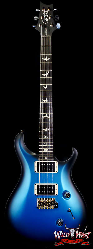 Электрогитара Paul Reed Smith PRS Core Custom 24 Ebony Fingerboard Satin Frost Blue Metallic Smokeburst гитара prs s2 frost green blue metallic морозно синий металлик
