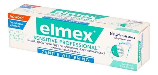 

Отбеливающая зубная паста Gentle Whitening, 75 мл Elmex, Sensitive