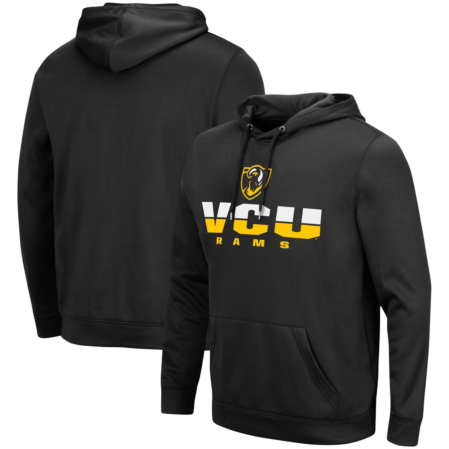 

Мужской черный пуловер с капюшоном VCU Rams Lantern Colosseum