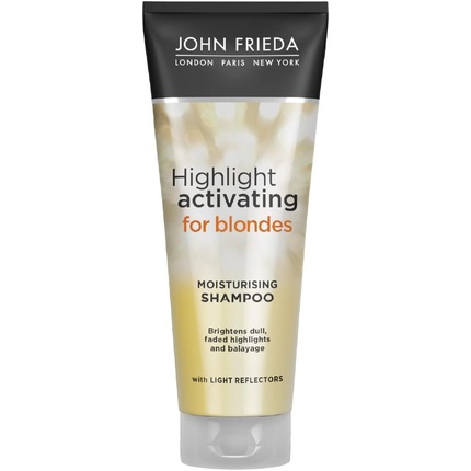 Sheer Blonde Highlight Активирующий увлажняющий шампунь 250 мл, John Frieda шампунь для волос john frieda увлажняющий активирующий шампунь для светлых волос sheer blonde