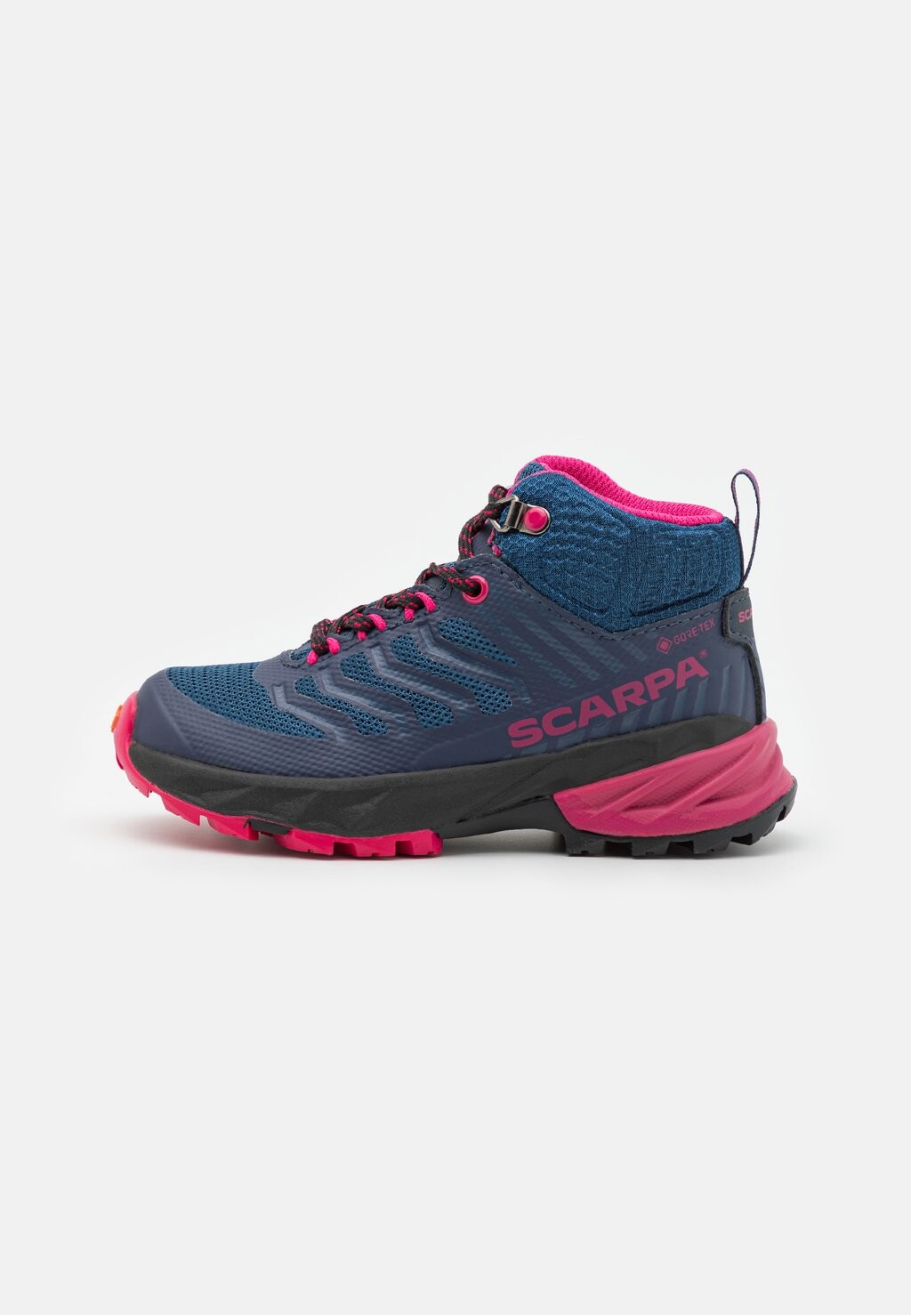 

Кроссовки RUSH MID KID GTX UNISEX Scarpa, цвет blue/fuxia