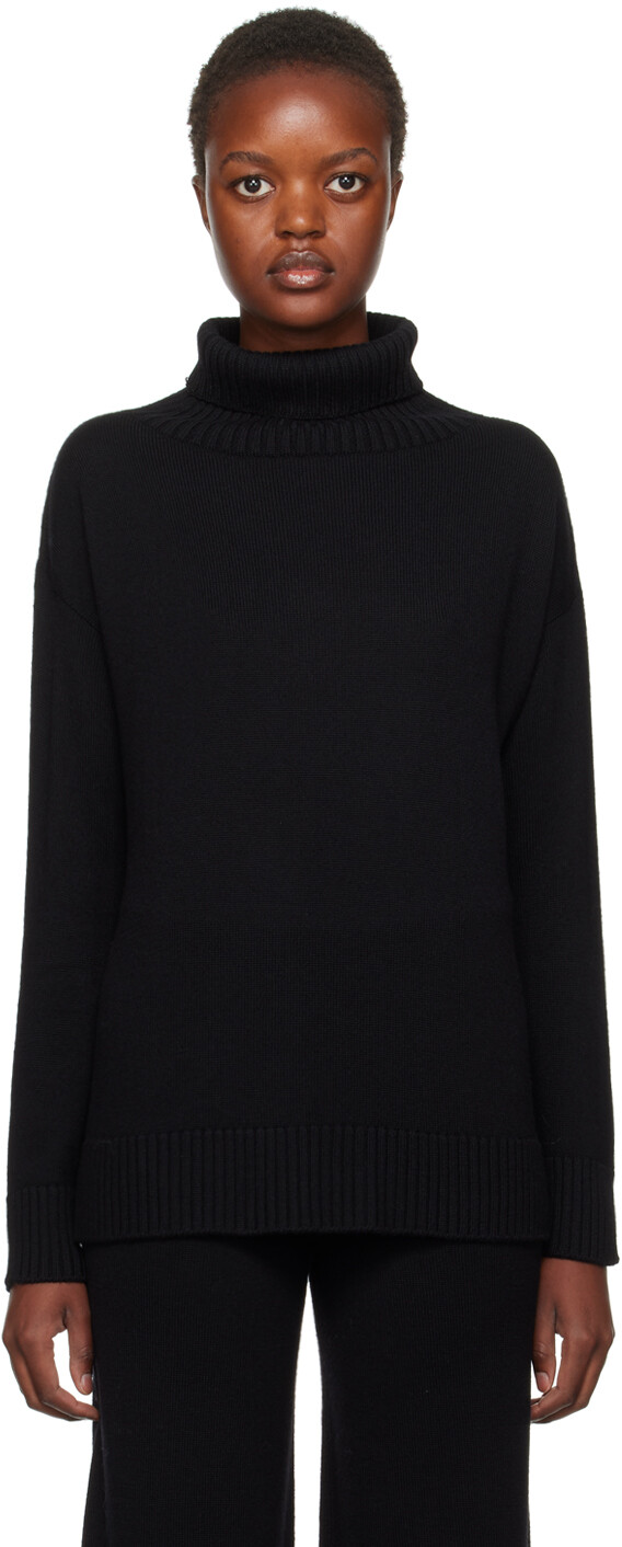 

Черная водолазка Nuble Max Mara Leisure, Черный