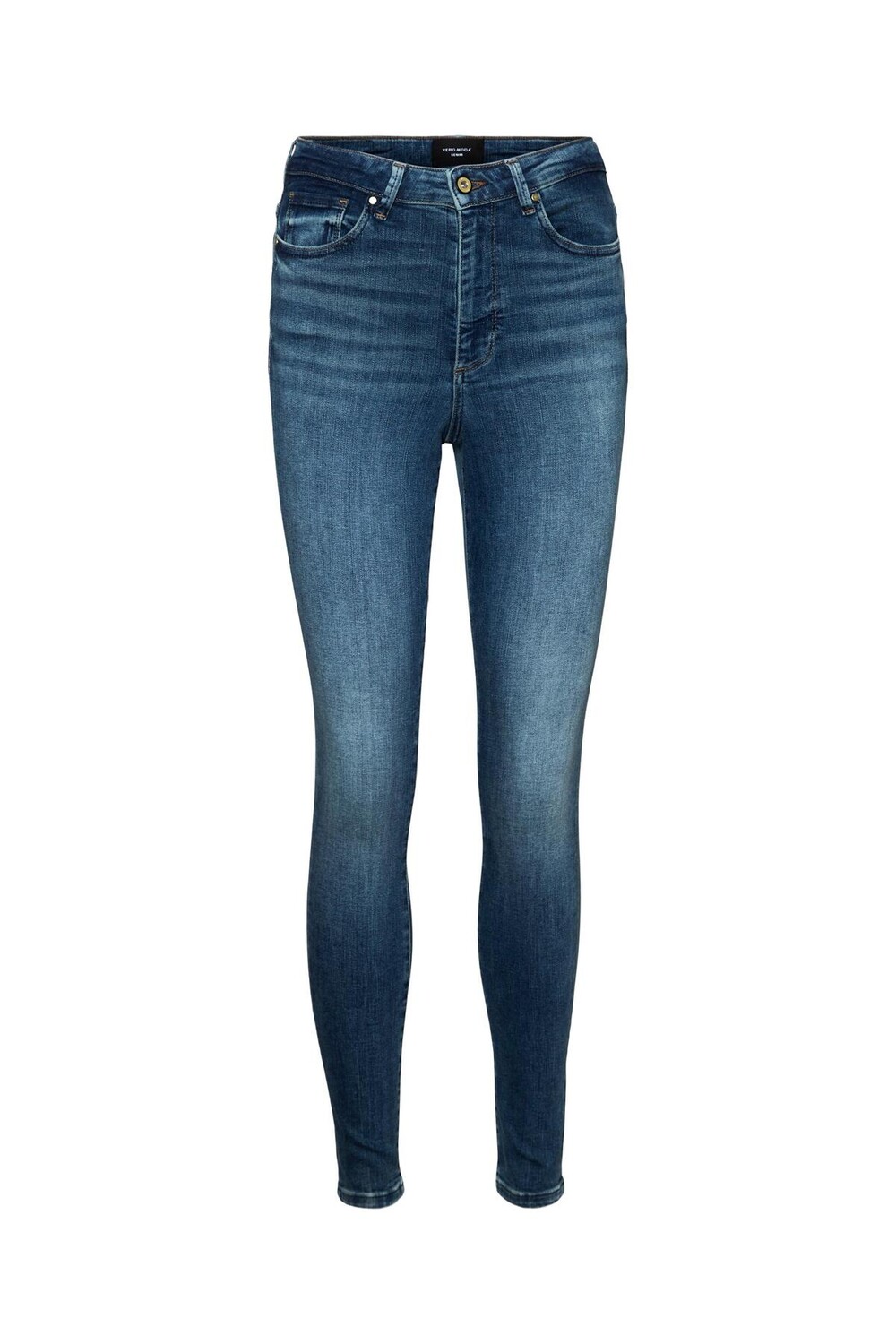 

Джинсы - Синие - Тонкие Vero Moda, синий