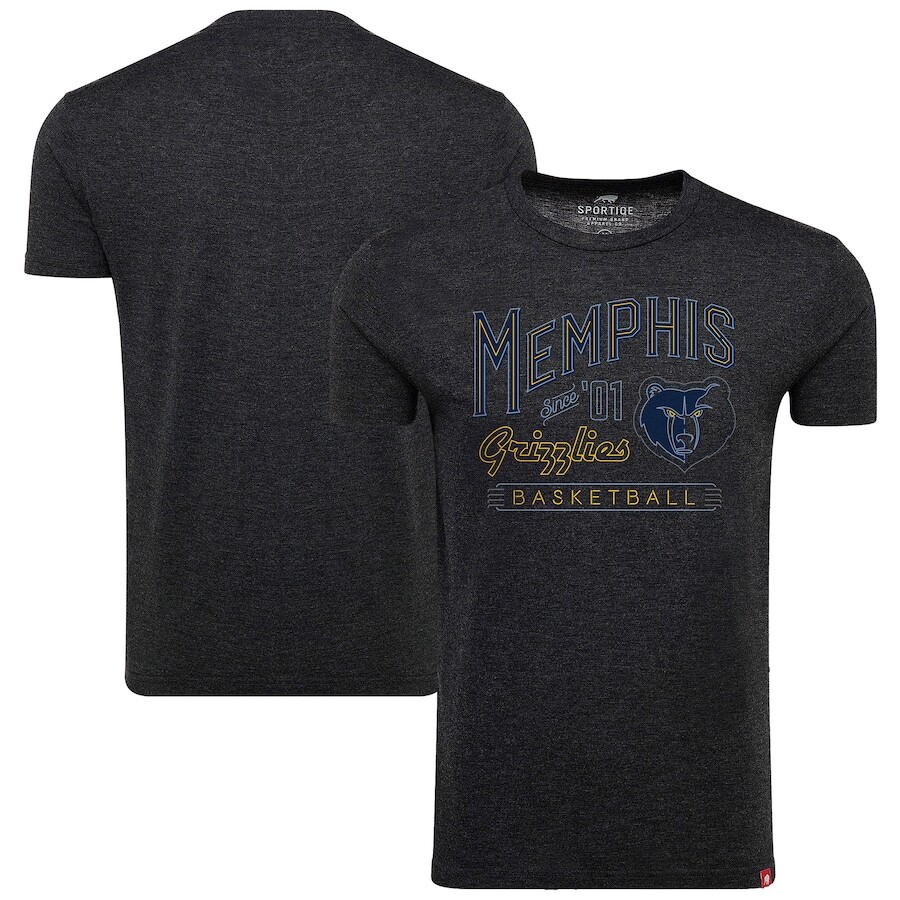 

Футболка с коротким рукавом Sportiqe Memphis Grizzlies, черный
