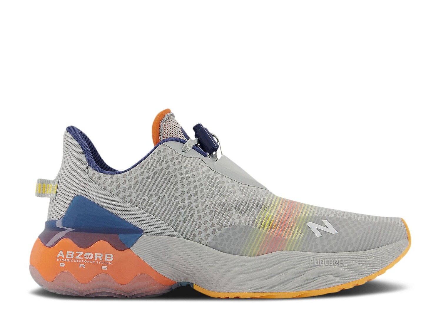 

Кроссовки New Balance Fuelcell Rebel Tr 'Light Aluminum Vibrant Orange', серый
