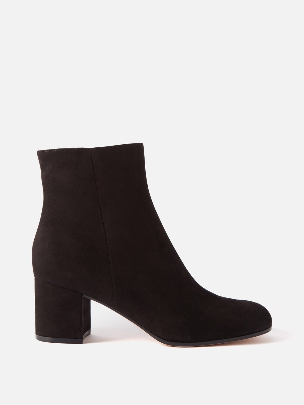 

Замшевые ботильоны margaux 60 Gianvito Rossi, черный