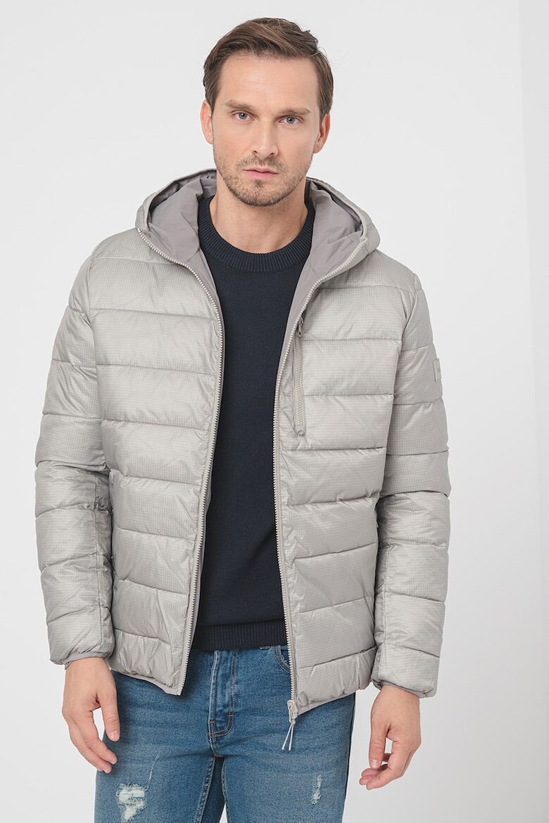 

Зимняя двусторонняя куртка на вате Esprit, серый
