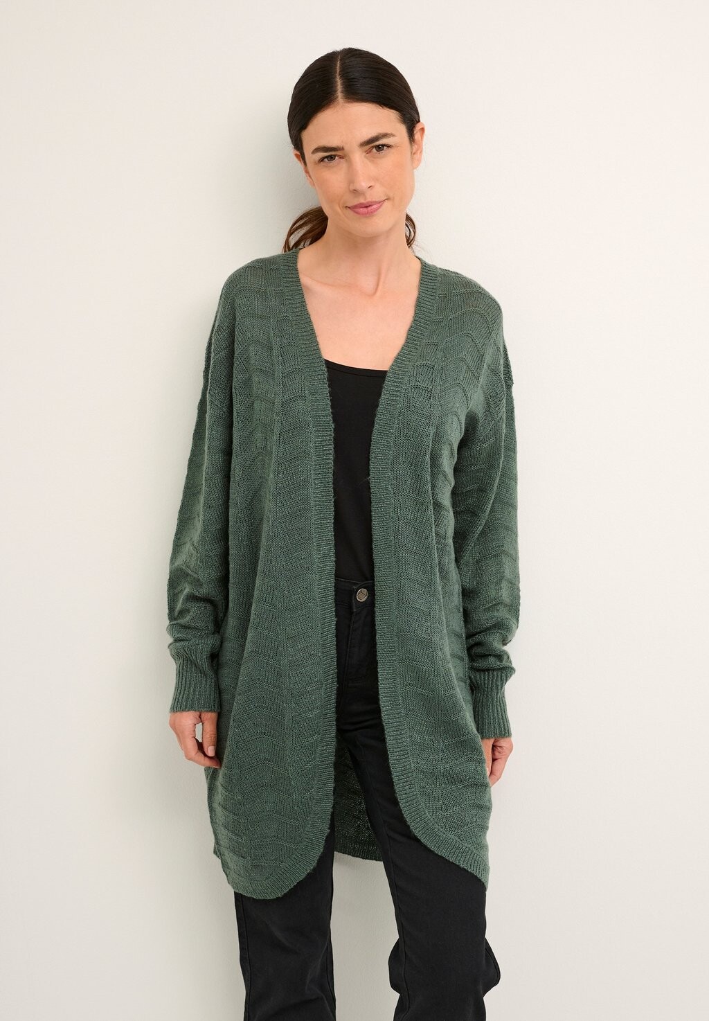 

Кардиган Kaffe КЭМРИЯ, цвет balsam green
