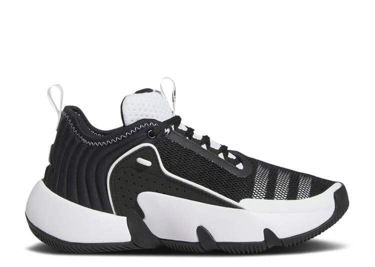 

Кроссовки Adidas TRAE UNLIMITED BIG KID 'BLACK WHITE', черный
