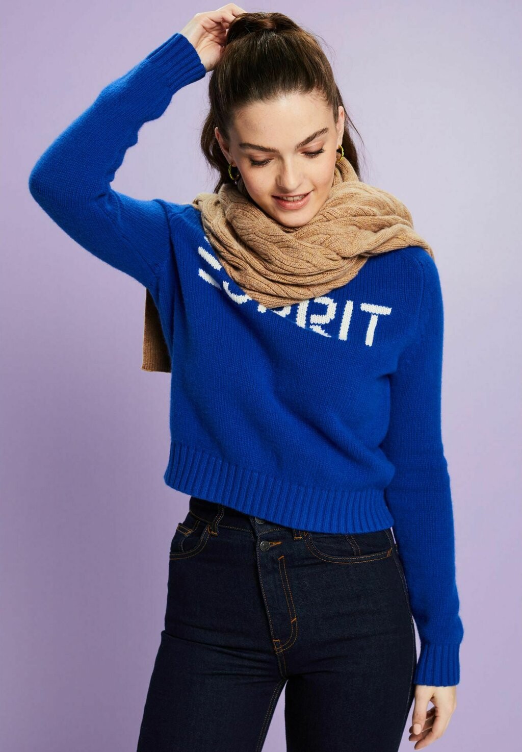 

Шаль Esprit, коричневый