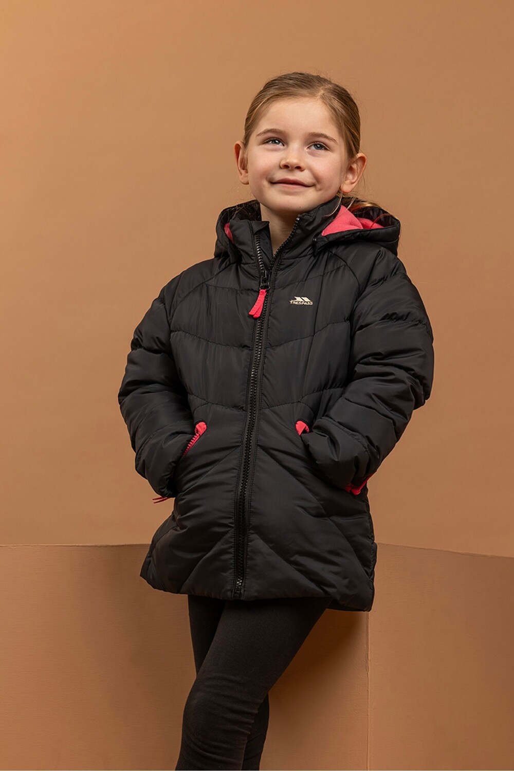 

Детская annah casual куртка Trespass, черный