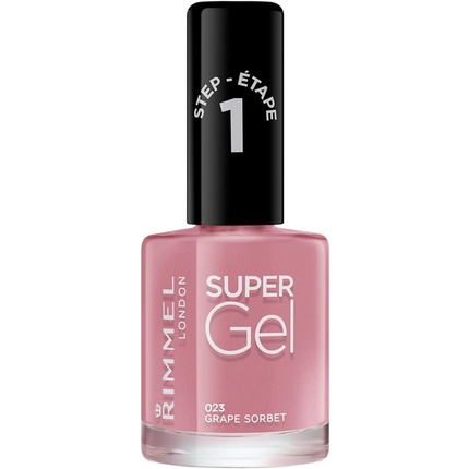 Лак для ногтей London Super Gel от Kate Moss оттенок 12 Soul Session Nude Pearl-Effect Pink, Rimmel