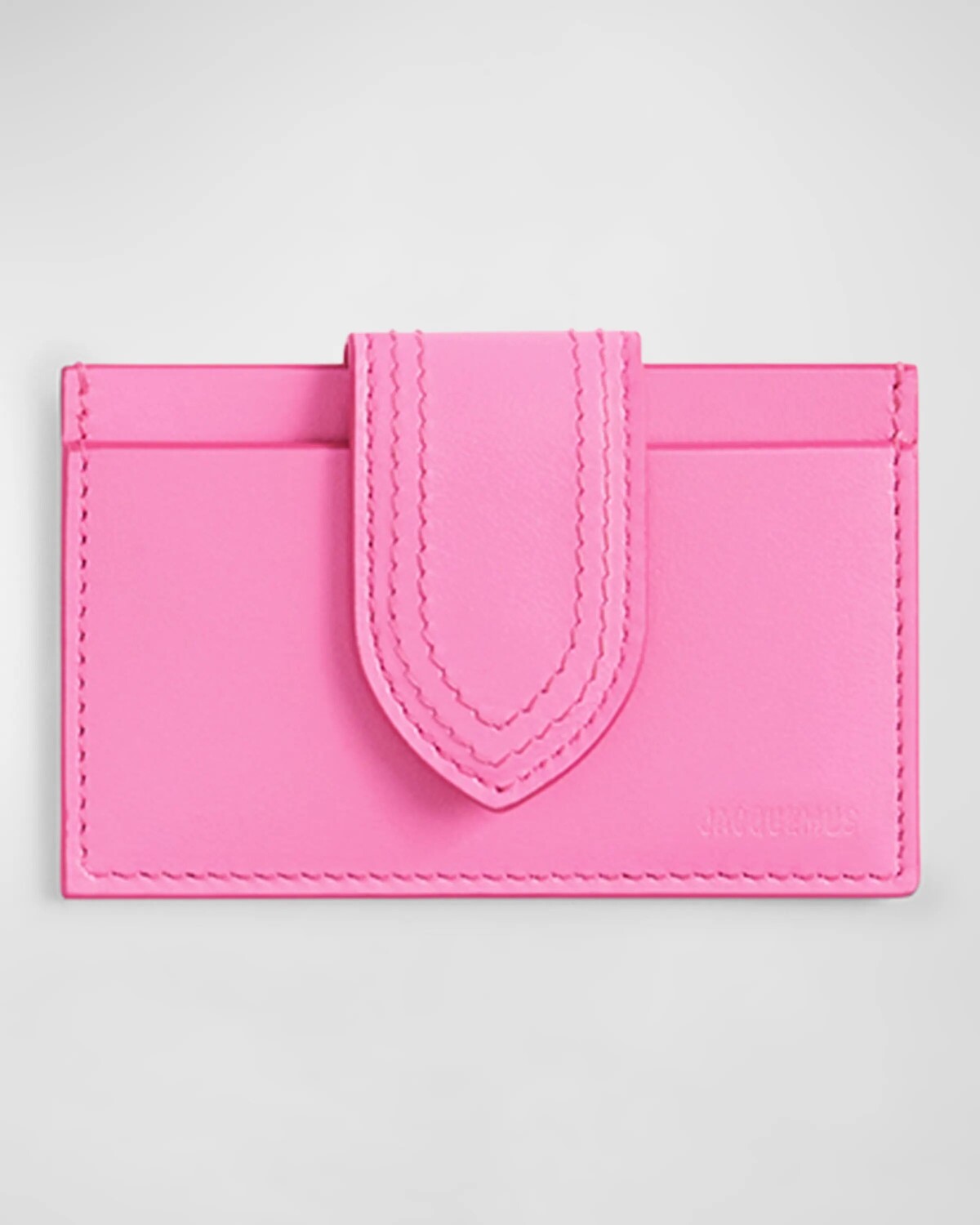 

Визитница Le Porte Carte Bambino Jacquemus, цвет Neon Pink