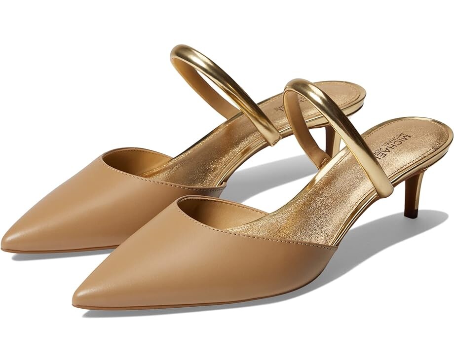 

Туфли Michael Kors Jessa Flex Mule Kitten, кэмел
