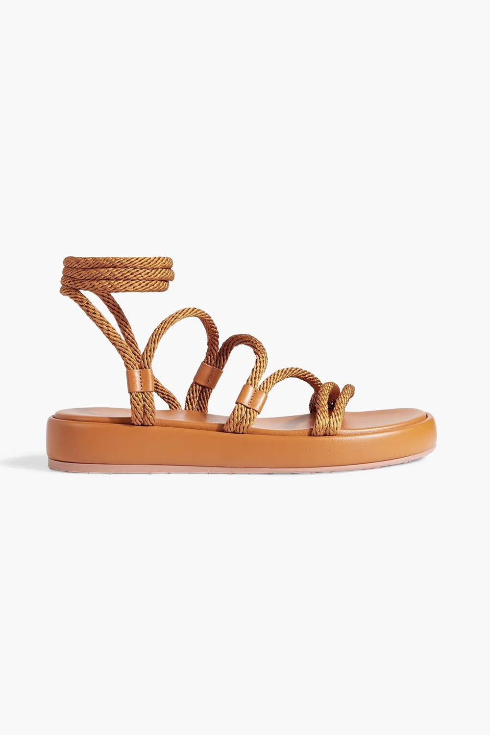 

Босоножки с кожаной отделкой Gianvito Rossi, цвет Tan