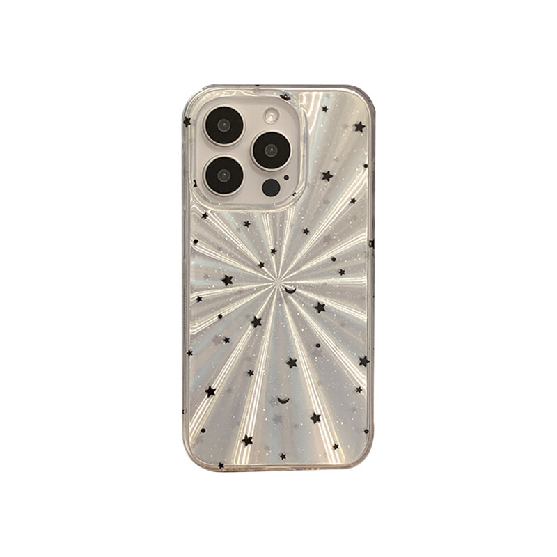 

Чехол для телефона Мексика Mesile, Glitter laser black star moon