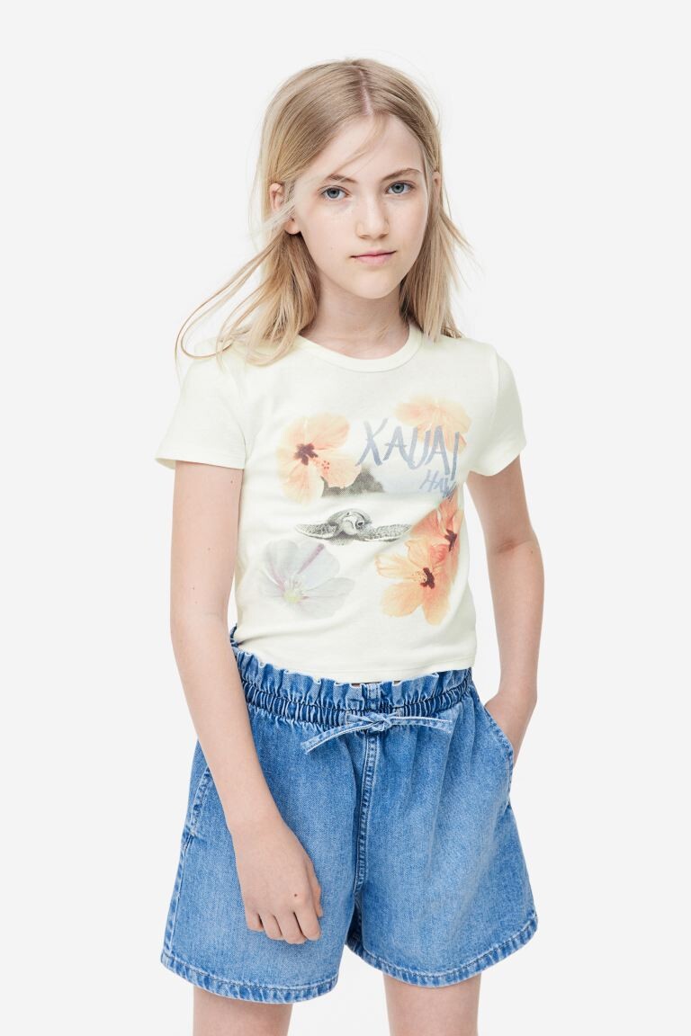 

Футболка с принтом H&M