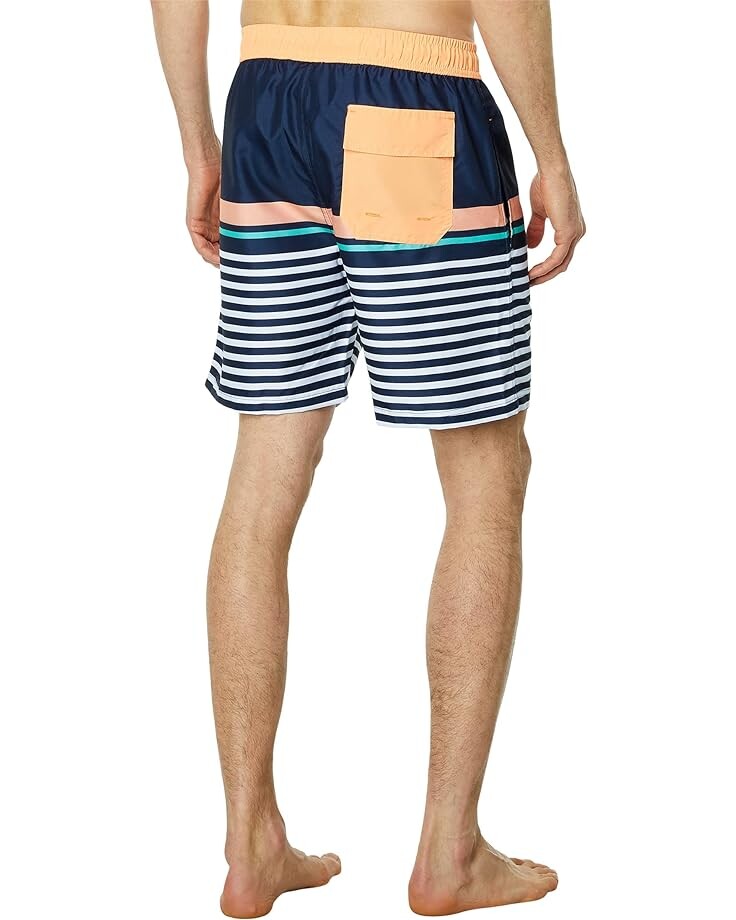 

Шорты для плавания U.S. POLO ASSN. Stripe Swim Shorts, цвет Classic Navy