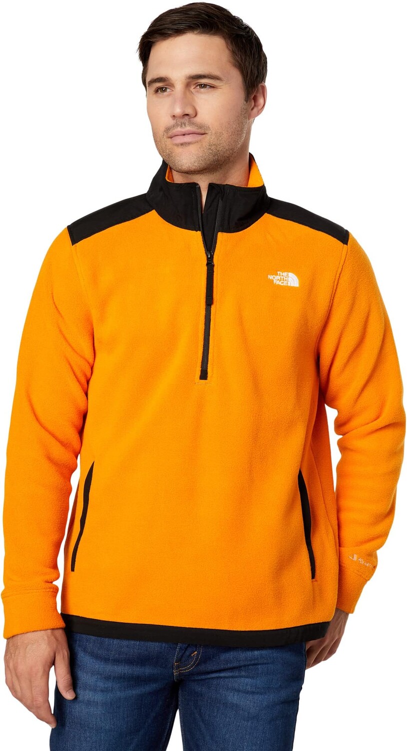 

Куртка Alpine Polartec 200 1/4 Zip The North Face, цвет Topaz/TNF Black