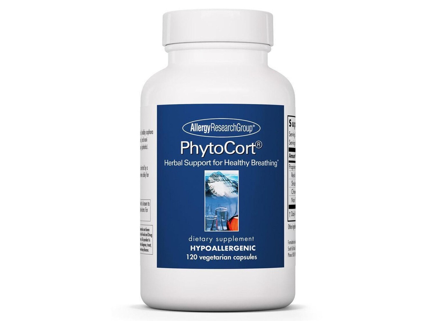 

Allergy Research Group, PhytoCort, 120 вегетарианских капсул ARG