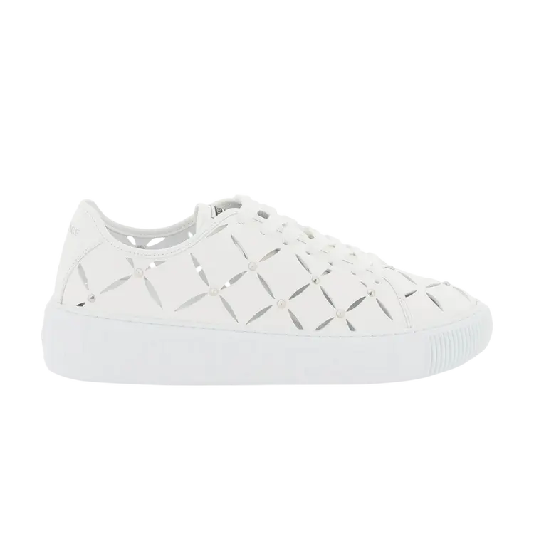 

Кроссовки Versace Greca Sneaker 'Cut-Out Stud - White', белый