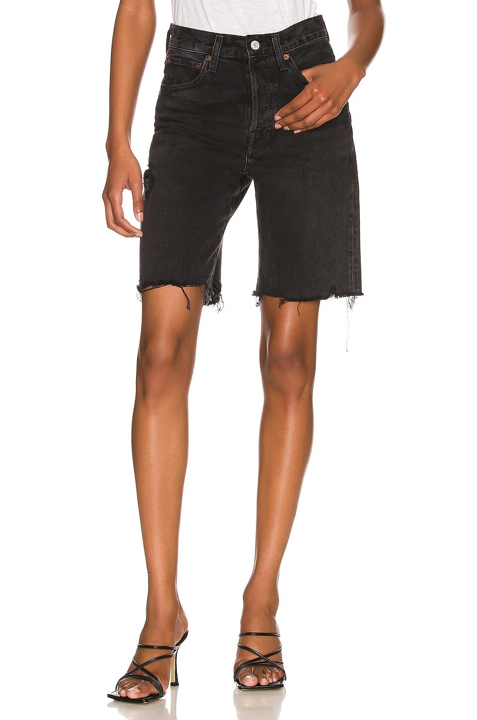 

Шорты AGOLDE Ira Mid Rise Loose Short, цвет Pulse
