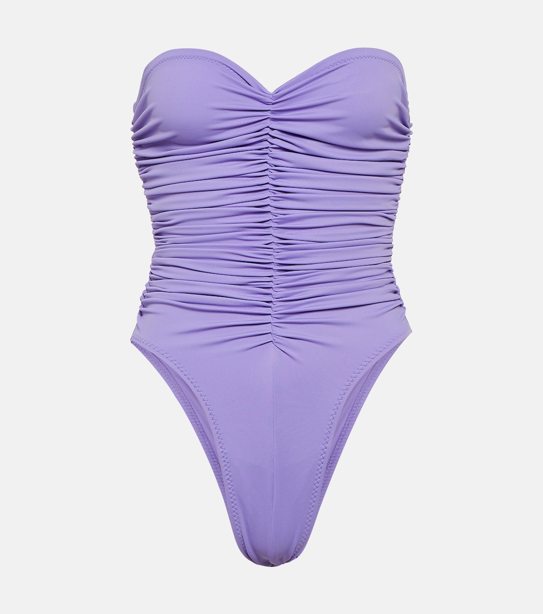 Облегающий купальник Marissa NORMA KAMALI, фиолетовый облегающий купальник marissa со сборками norma kamali белый