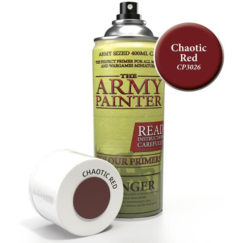 

Аксессуары Army Painter Army Painter Color Primer: Chaotic Red (400ml)