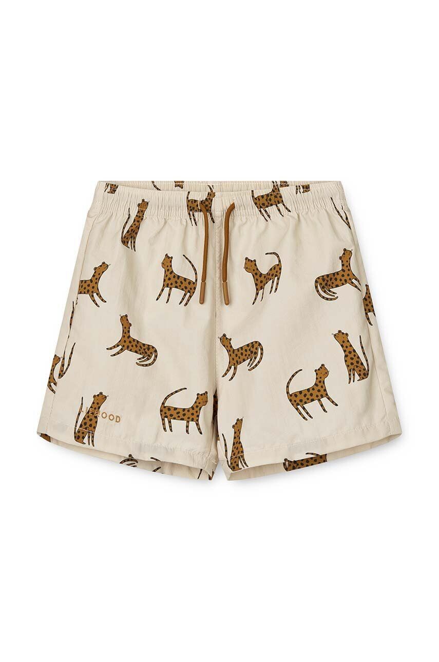 

Детские шорты для плавания Liewood Duke Printed Board Shorts, бежевый