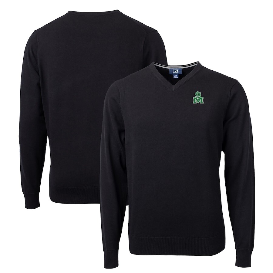 

Свитер Cutter & Buck Marshall Thundering Herd, черный